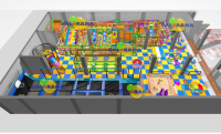 İç Mekan Oyun Alanı Softplay Park Top Havuzu 500m2
