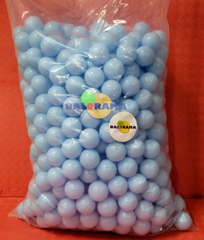 Oyun Havuzu Topu Turkuaz 7cm - 500 Adet