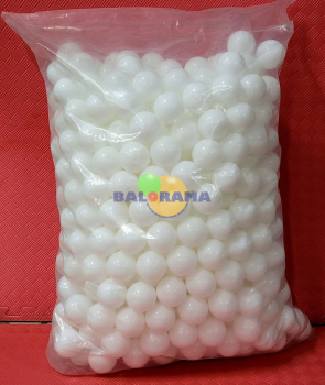 Oyun Havuzu Topu Beyaz 7cm - 500 Adet