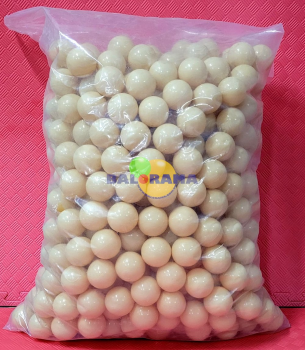 Oyun Havuzu Topu Krem 7cm - 500 Adet