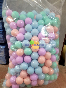 Soft Renklerde Oyun Havuzu Topu 7 cm - 500 Adet