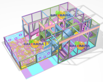 Yeni Nesil Soft Play Park 7x4.5x2.5h